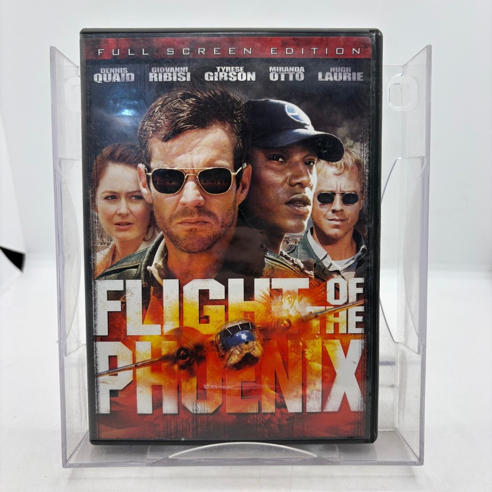 Flight of the Phoenix DVD 2004 Full Screen Dennis Quaid‎ Tyrese Gibson Action